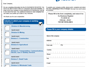 Mail EU Business Register